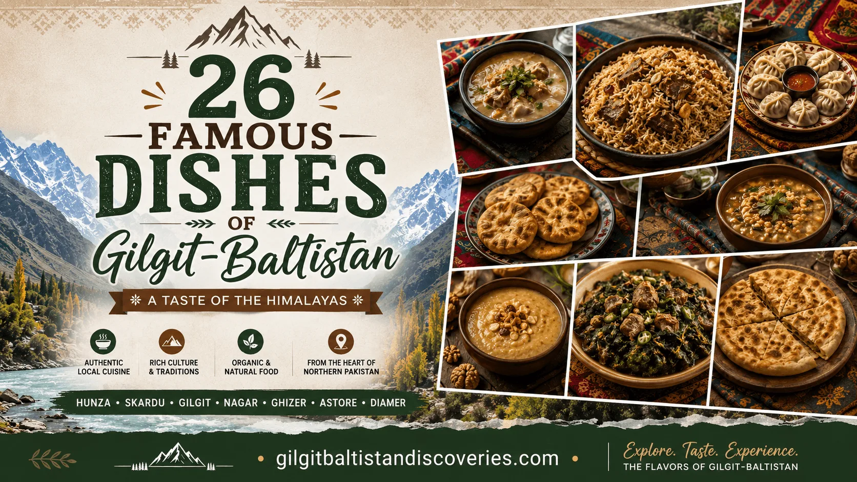 26 Famous Dishes of Gilgit-Baltistan Traditional Food Guide & Local Cuisine