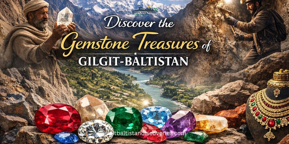 Top 10 Gemstones Found in Gilgit Baltistan – Pakistan’s Hidden Mineral Wealth