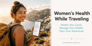 Women's Health While Traveling The Complete Guide to Staying Healthy On the Road (With App Review)