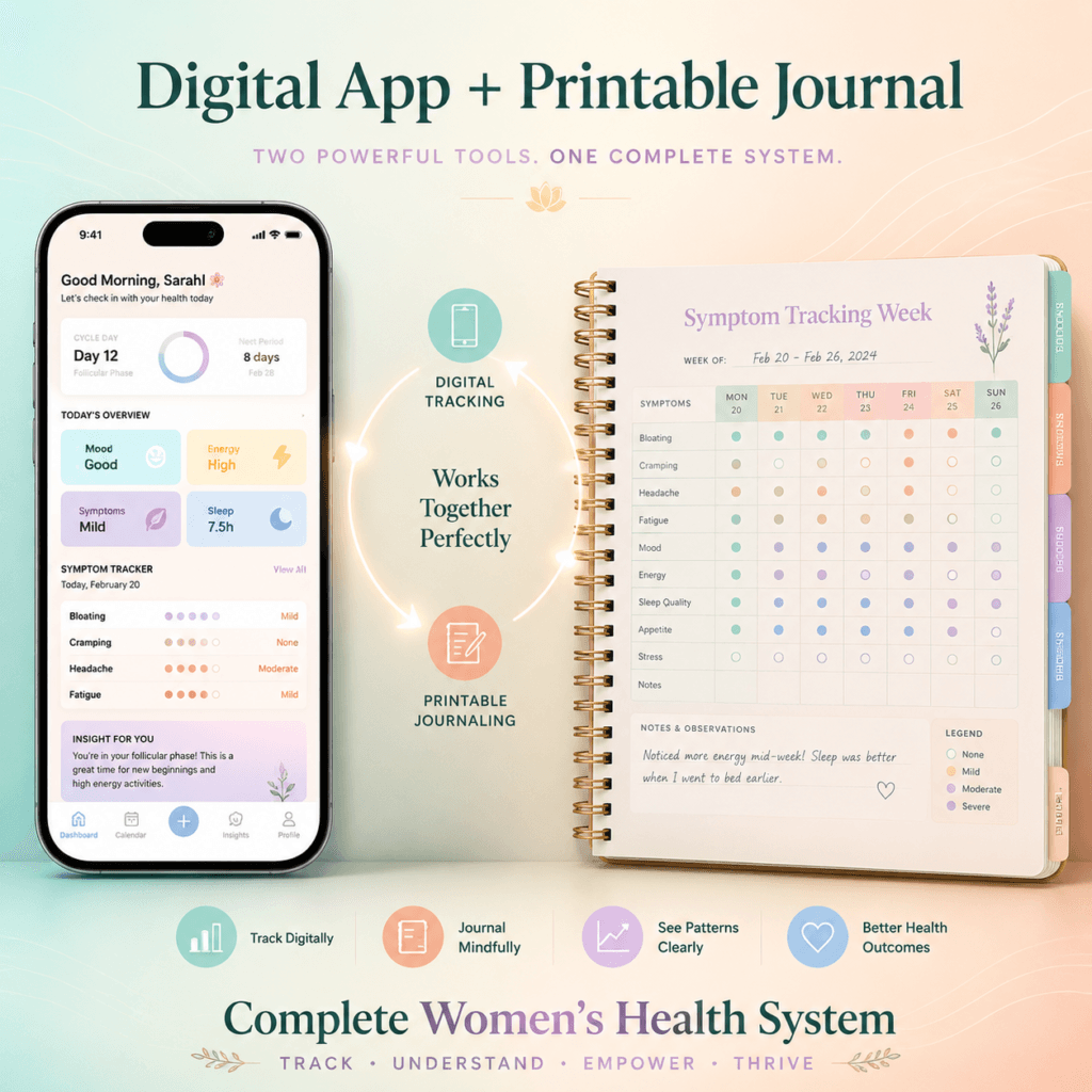 cycle tracker printable journal