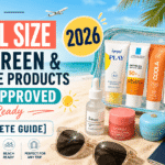 Best Travel Size Sunscreen & Skincare Products 2026 TSA-Approved & Beach-Ready [Complete Guide]