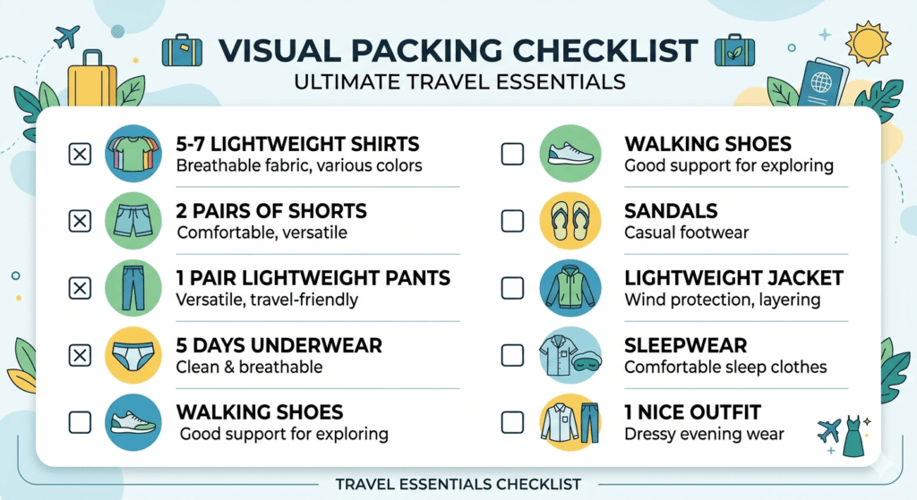 packing cubes organized in suitcase
