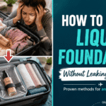 How to Carry Liquid Foundation on a 14-Hour Flight Without Leaking: The Complete Travel Guide