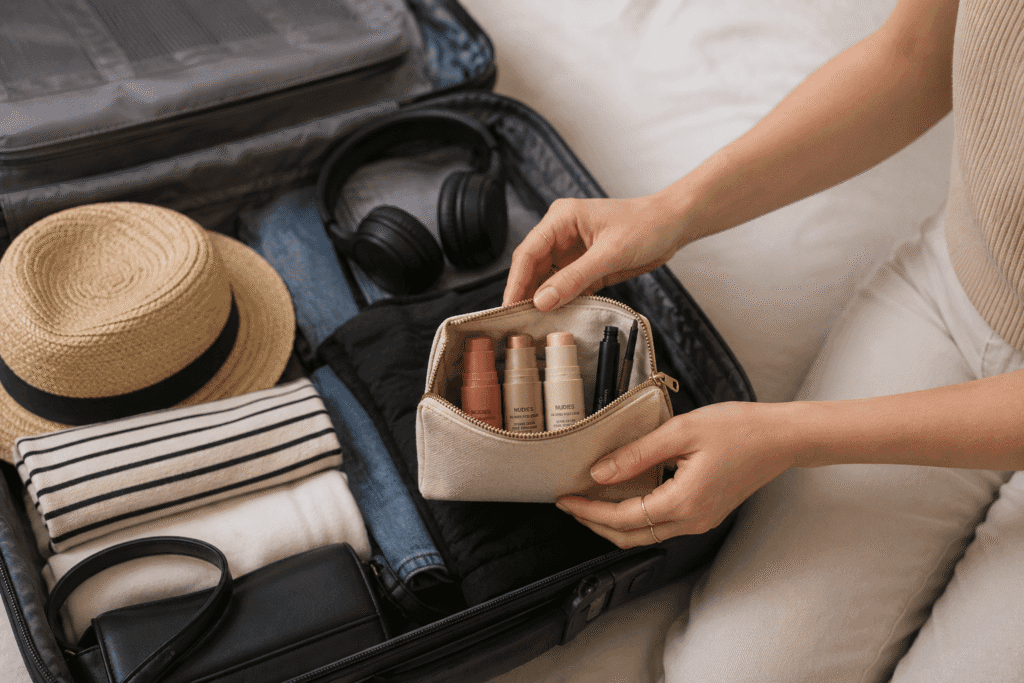Packing essentials for a trip