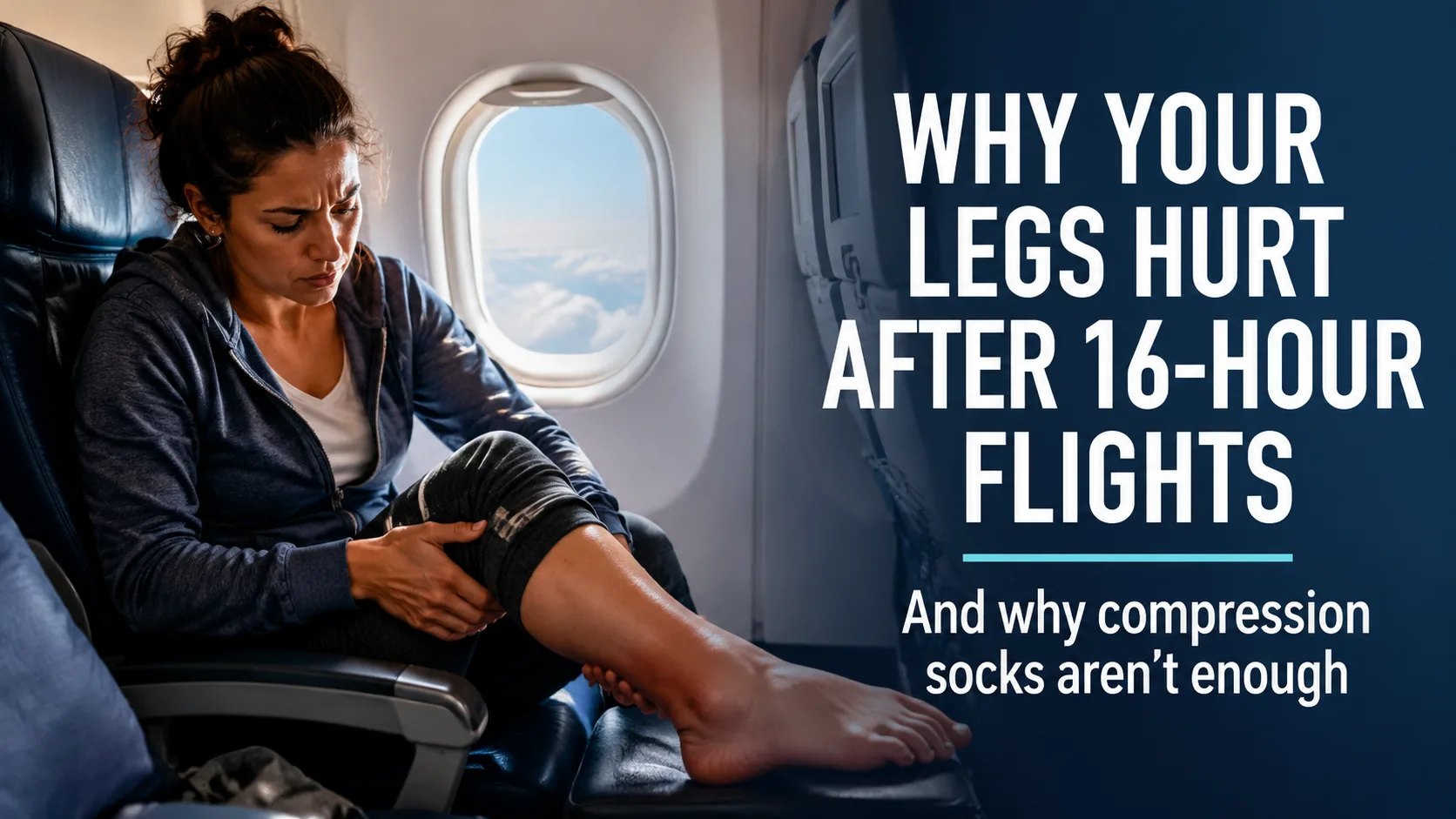 WHY YOUR LEGS HURT AFTER 16-HOUR FLIGHTS