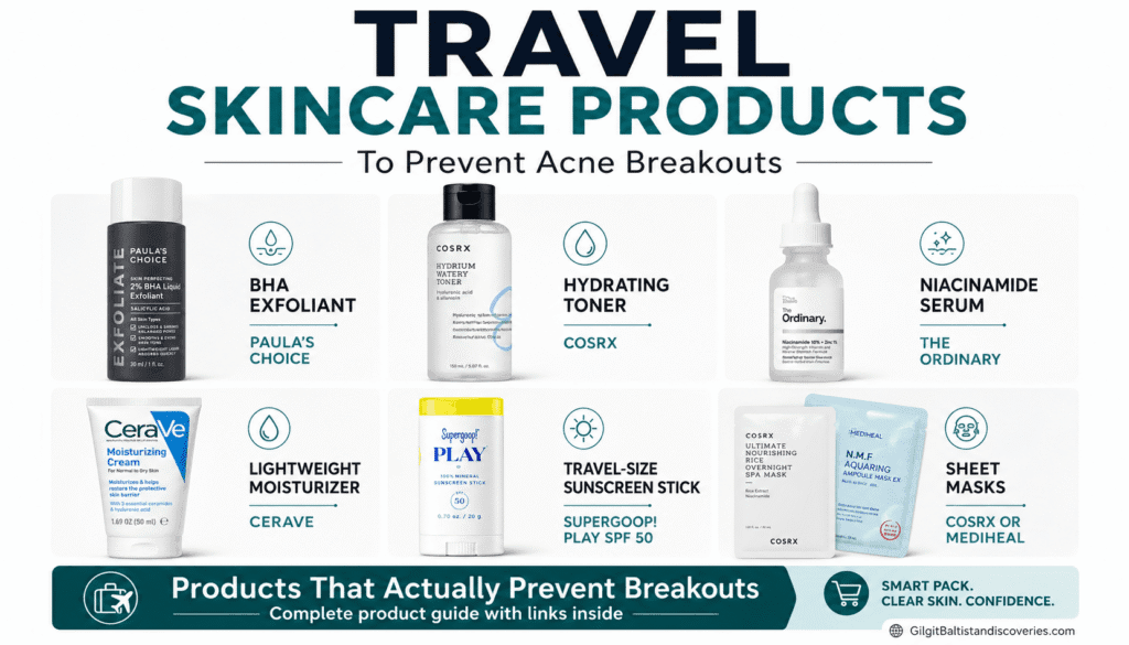 skincare routine products
