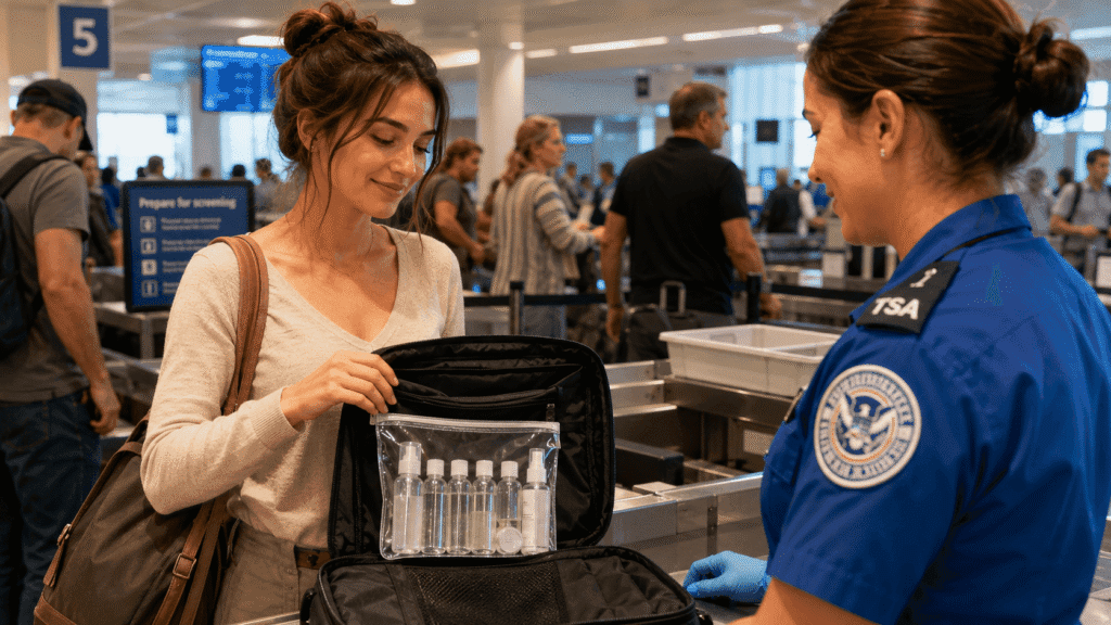 traveler ranking best TSA-approved bottles and systems by security compliance and packing efficiency