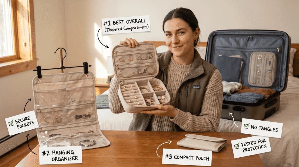 traveler ranking best jewelry organizers by protection organization and travel compatibility

