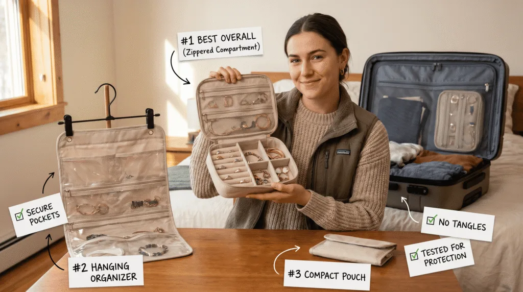 traveler ranking best jewelry organizers by protection organization and travel compatibility