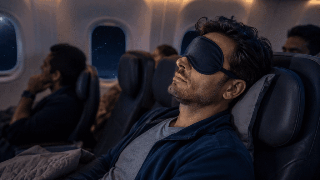 The Travel Eye Mask That Finally Let Me Sleep on Flights: Why Most Eye Masks Fail and This One Actually Works