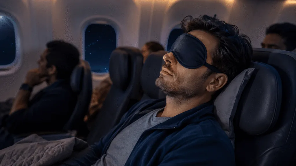 The Travel Eye Mask That Finally Let Me Sleep on Flights: Why Most Eye Masks Fail and This One Actually Works