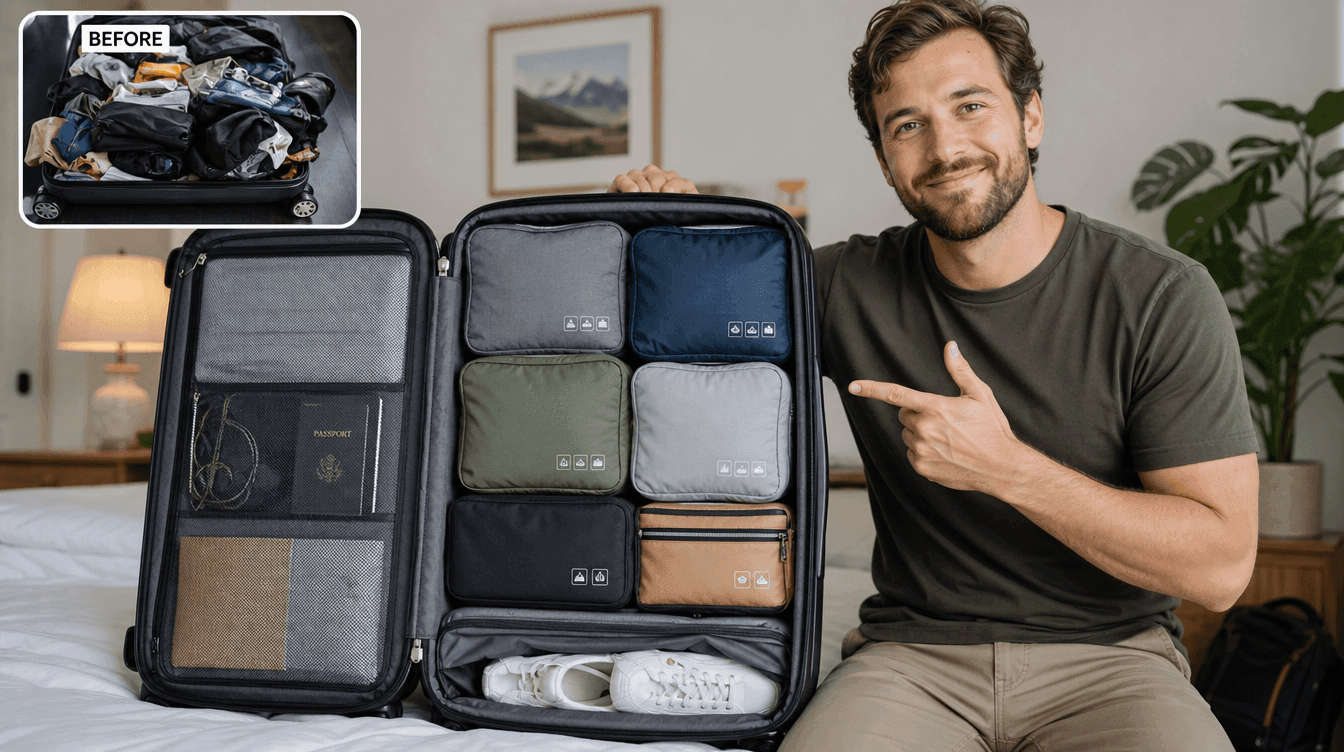 The Travel Packing System That Transforms Chaos Into Organization: How Packing Cubes and Luggage Are Engineered to Eliminate Travel Stress