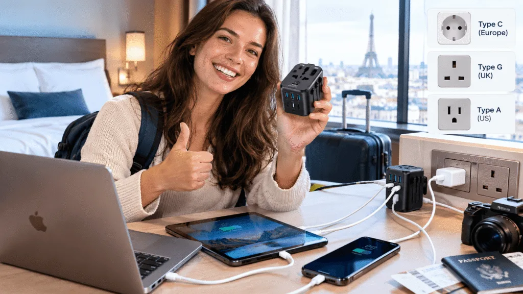 The Travel Power Adapter That Works in Every Country: Why Most Adapters Fail Internationally and This One Actually Works