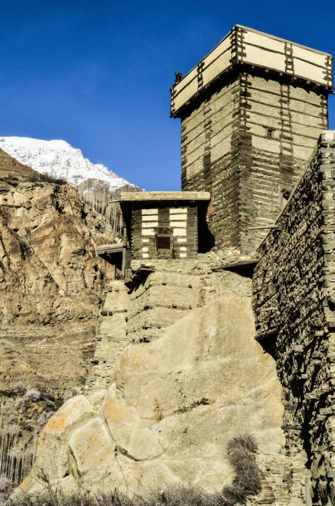 Altit Fort Hunza spring viewpoint above Karimabad orchards