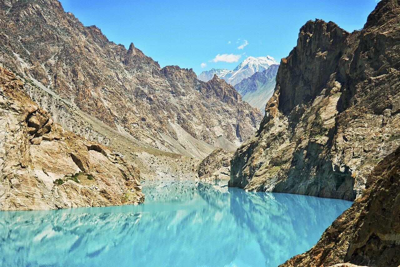 Attabad Lake in Hunza Valley