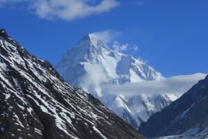 K2 seen from Concordia on the Baltoro Glacier
