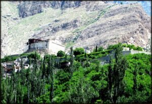Karimabad and Baltit Fort in Hunza Valley, Gilgit-Baltistan