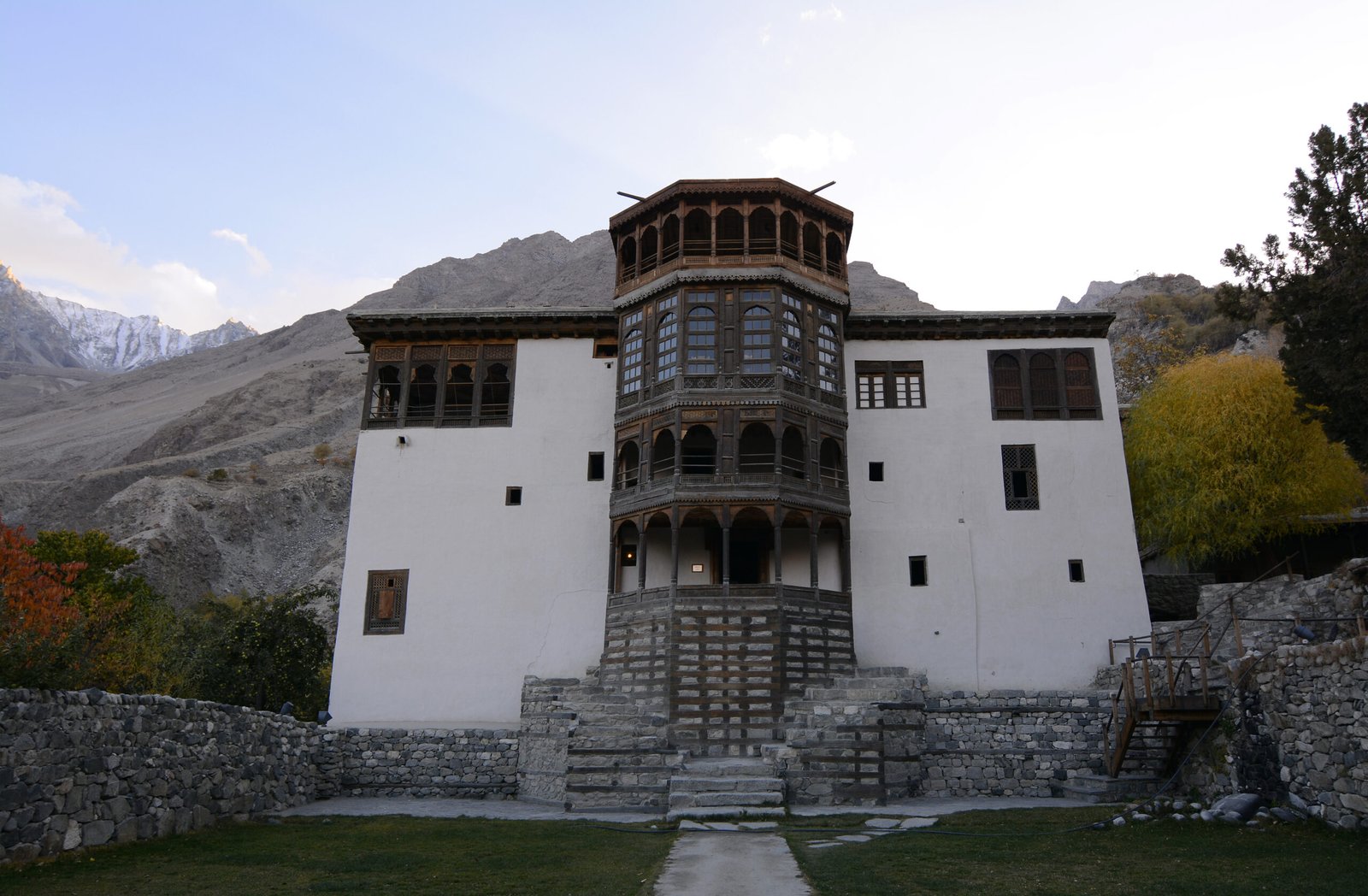 Khaplu Palace (Yabgo Khar) in Khaplu Valley, Ghanche District