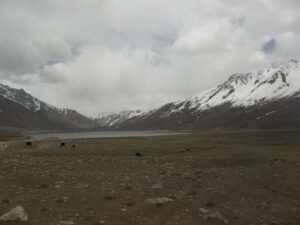 Shandur plateau landscape Gilgit-Baltistan Chitral border polo ground area